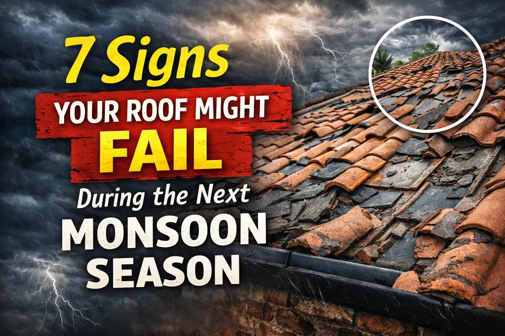 7 Signs Your Roof Might Fail During the Next Monsoon Season