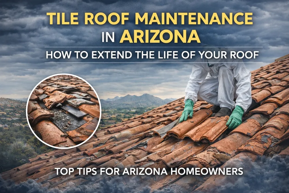 Tile Roof Maintenance in Arizona: How to Extend the Life of Your Roof